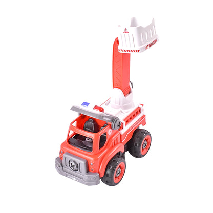 Remote control toy fire truck