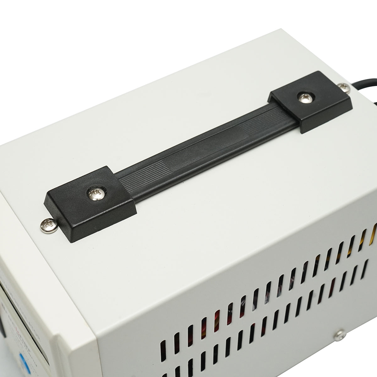 Automatic single-phase voltage stabilizer with relay 2000VA/140-260V, 2 Schuko sockets 230V, LCD display Breckner Germany