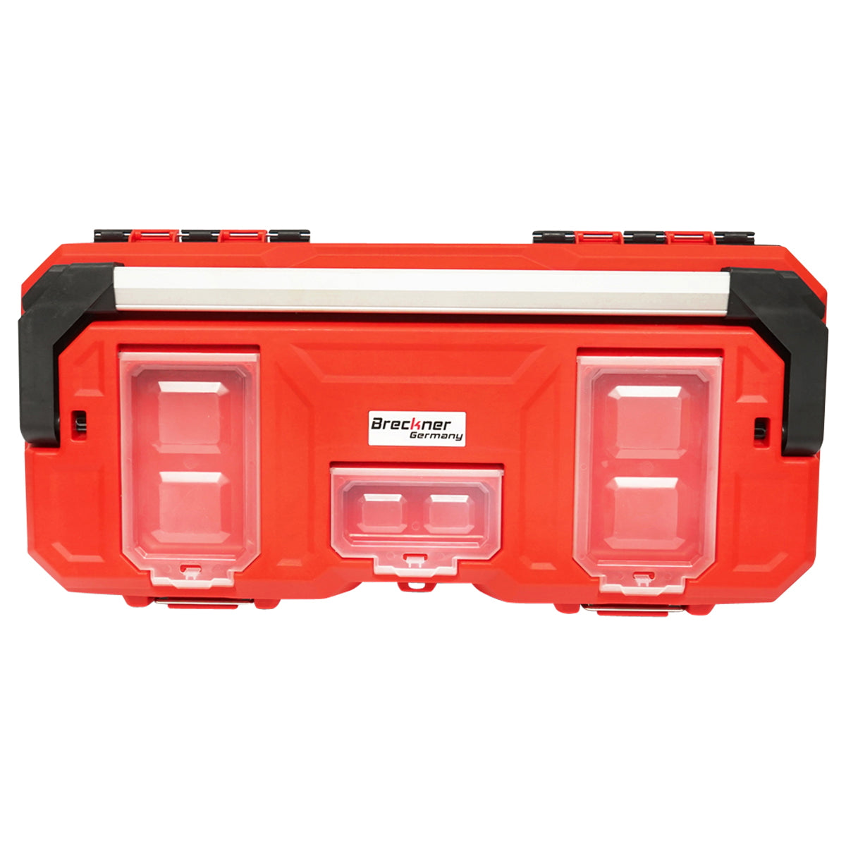 Professional tool box with aluminum handle 676x314x300mm Breckner Germany