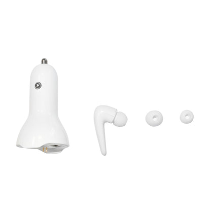 Bluetooth headset with car charger type cigarette lighter