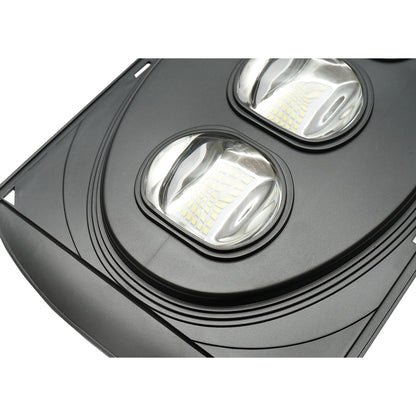 LED solar street light 150W, 6500K, IP65 with solar panel, motion sensor and pole mounting Breckner Germany