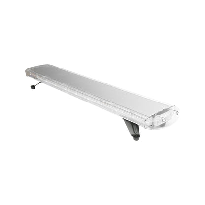 12V light bar with 22 yellow light modules and integrated sound 1180x210x68mm Breckner Germany