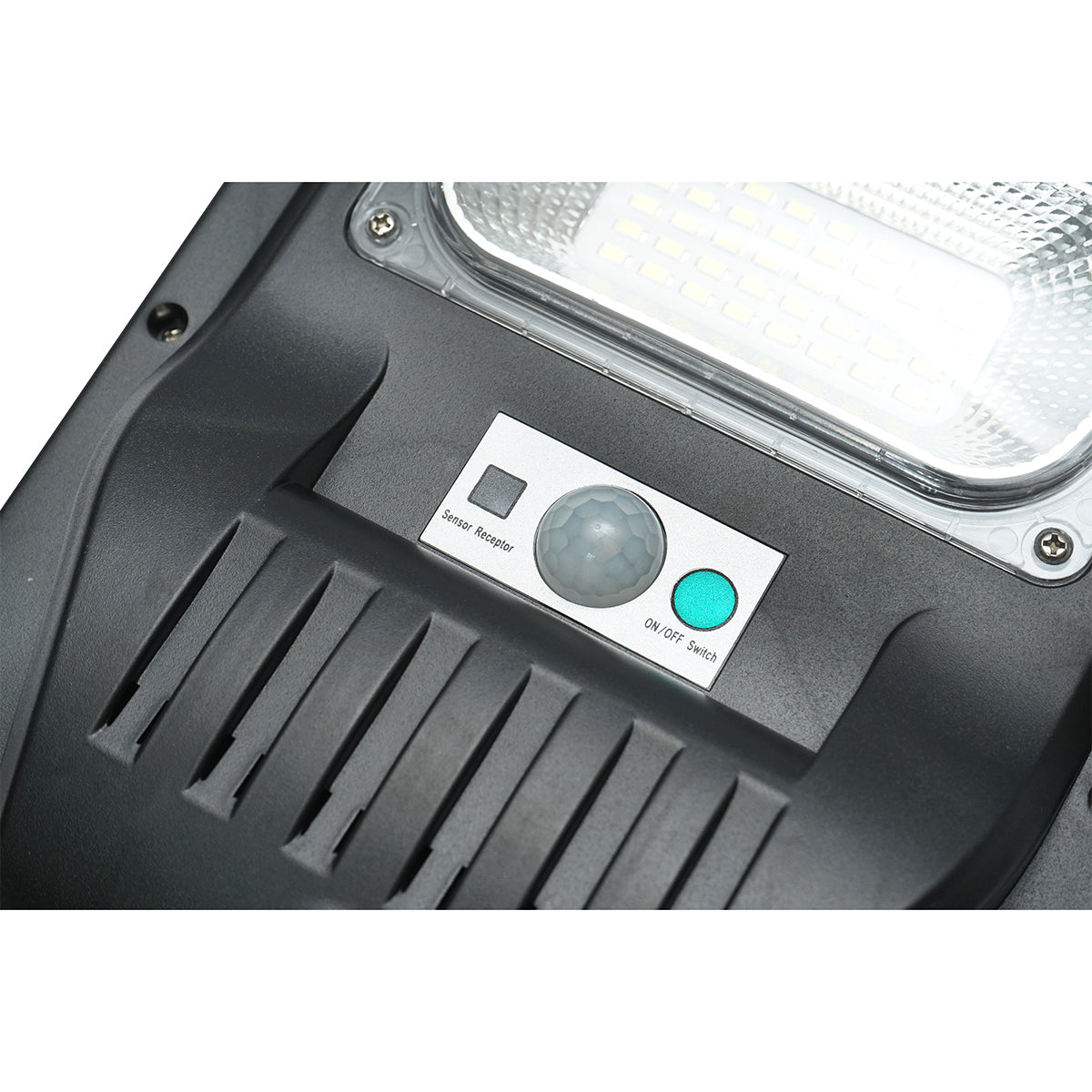 50W LED solar street lamp, 6500K, IP65 with solar panel, motion sensor and remote control Breckner Germany