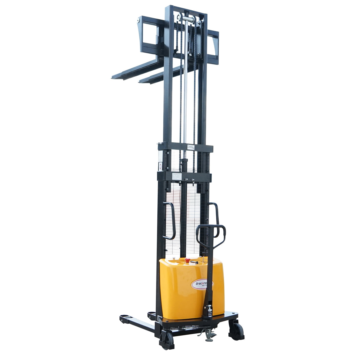 Semi-electric pallet jack with a maximum load of 2T, lifting height of 3000mm, forks 1150mm Breckner Germany