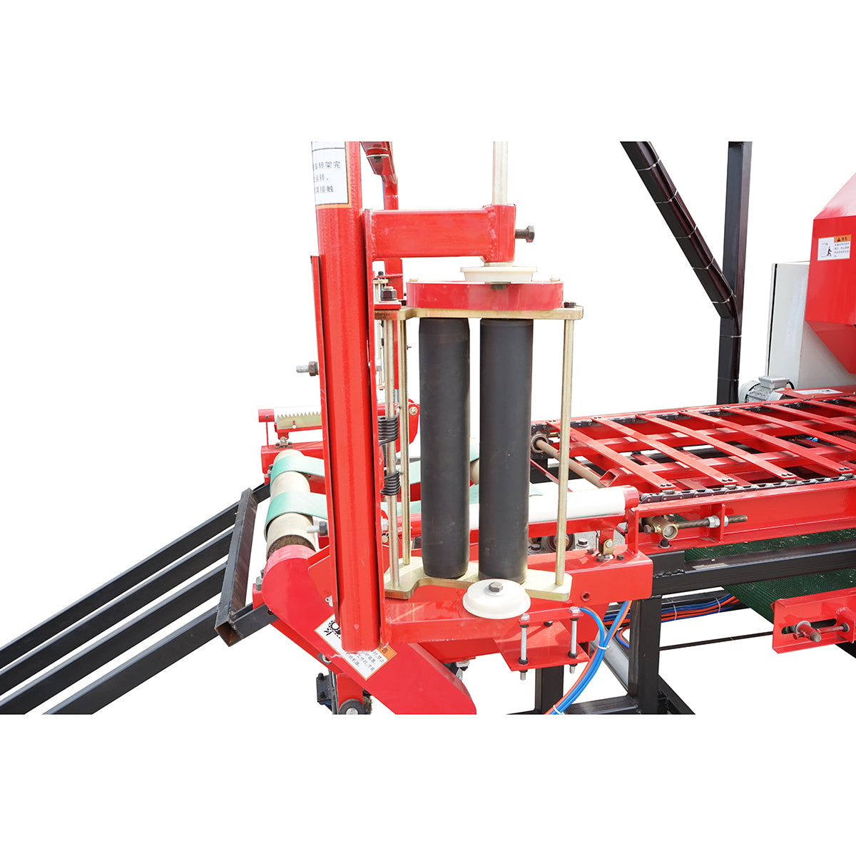Electric wrapping and baling press 380V with foil 330mm and net 720mm
