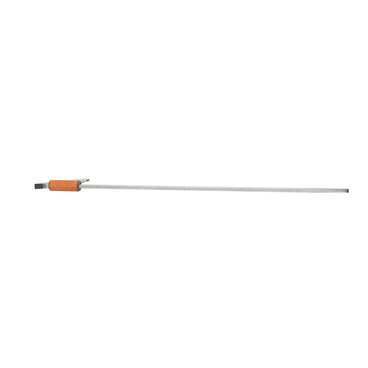 1000mm metal forest rake with wooden handle