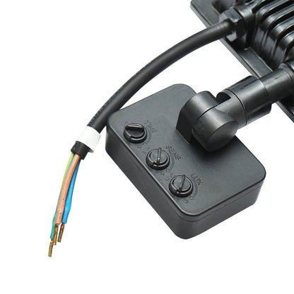 30W LED projector, 2700lm, 6400K, IP44 power supply 220V-240V with motion sensor Breckner Germany