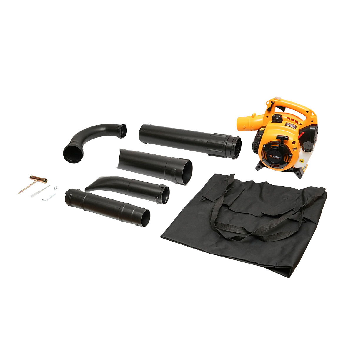 750W gasoline air blower, flow rate of 10m3/min with blow and suction function Hoteche