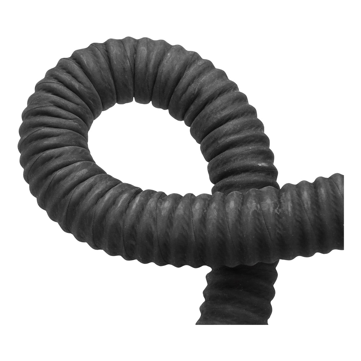 Flexible cooling hose inner diameter 31.75x500mm made of rubber with textile insert and metal spiral, 15 Bar Breckner Germany