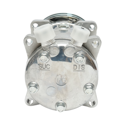 12V air conditioning compressor for Fiat, Same, Renault, Laverda OEM code 5116929, 322406400, 7700267326, 7700004557, 2508799C91