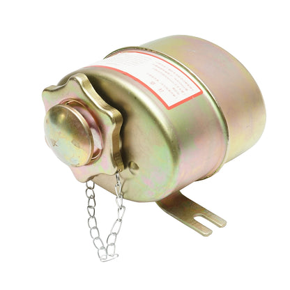 Hydraulic oil decanter filter, metal tank with built-in filtering element, M20x1.5 reduction