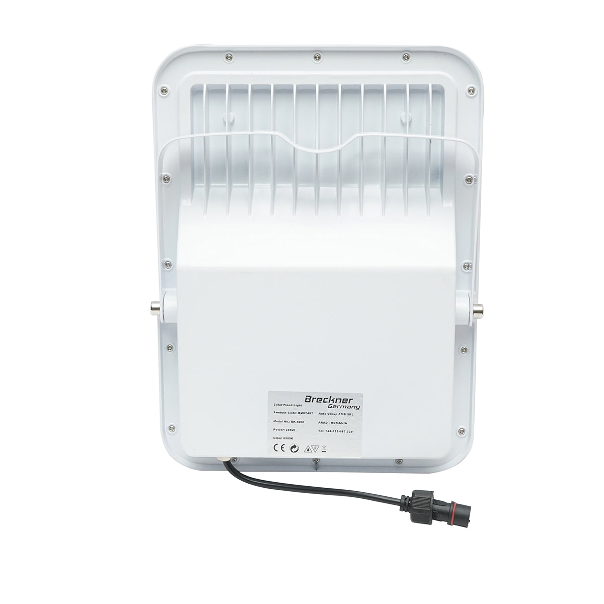 20W LED projector with 35W solar panel remote control, 3.2V/30Ah battery Breckner Germany