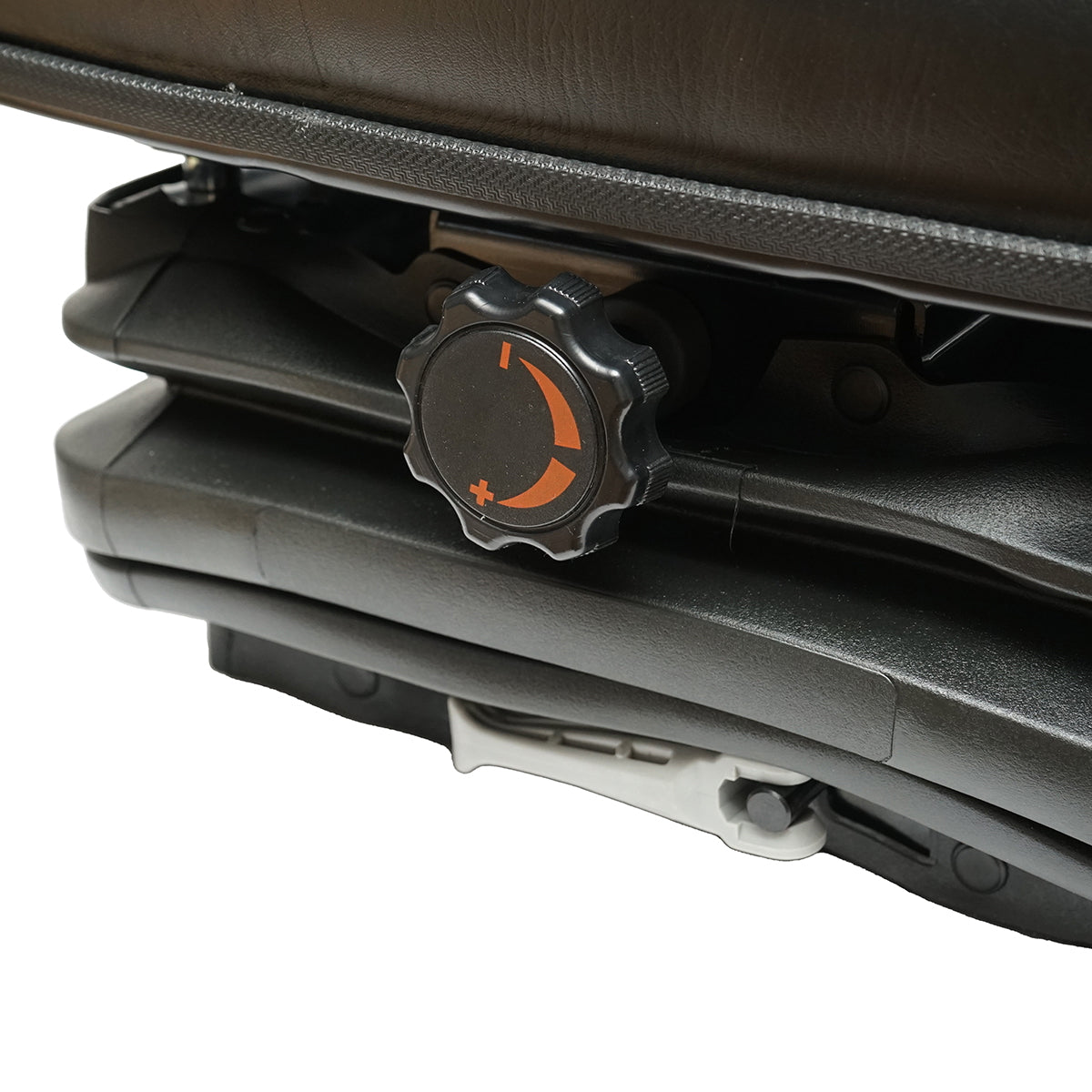 Universal adjustable seat for tractor with seat belt, armrests, and mechanical suspension 830x610mm