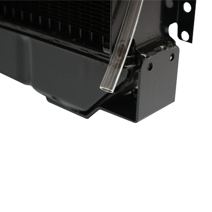 Water cooling radiator with 4 rows of cells for Fiat 315, 411, 415 OEM code 588156, 595568