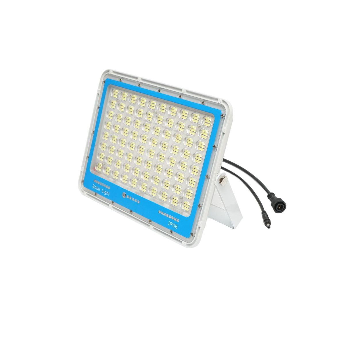 300W LED projector surveillance camera, battery, 60W solar panel, and remote control Breckner Germany