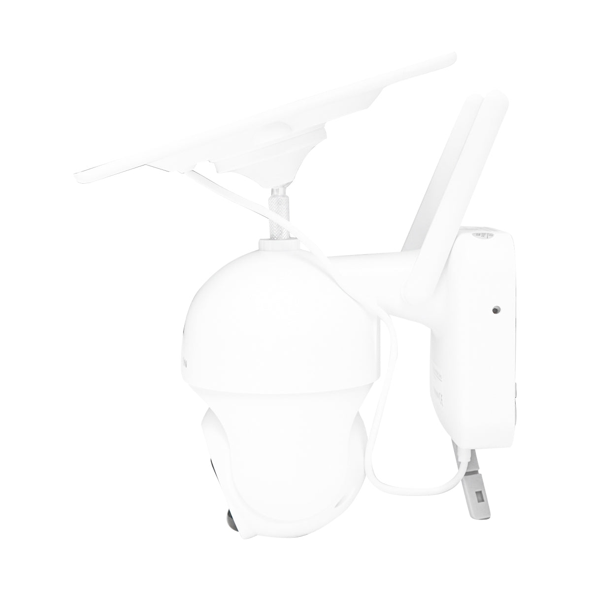 4G surveillance camera with SIM card slot, rotating with a 3.5W solar panel, PTZ, 4G 1080P HD