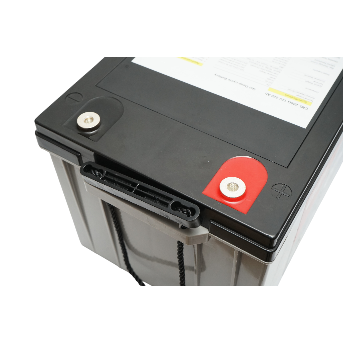 Gel battery 12V, 220Ah (deep cycle) photovoltaic solar system 20HR CML 200G class A 522x240x218mm