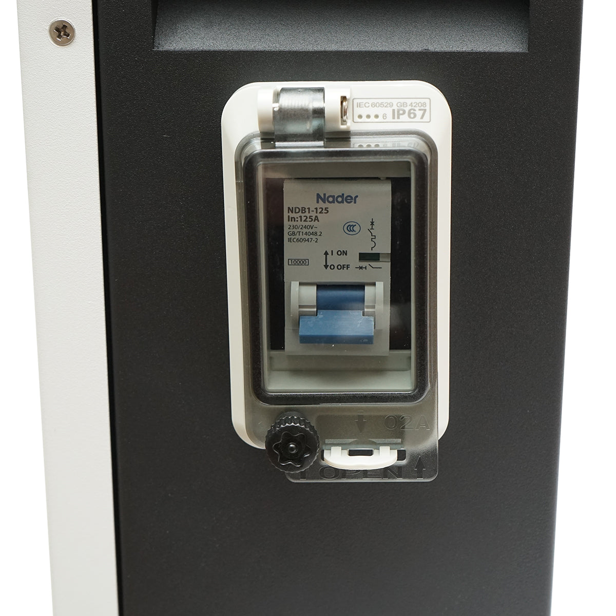 LiFePO4 lithium storage battery 51.2V / 5.12 KWh, 100Ah for solar systems, 520x470x141.5mm INVT