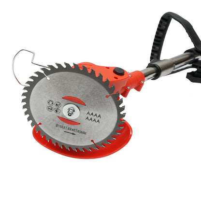 Electric brush cutter 850W extendable, lithium battery 21V/3000 mAh, speed 18000 rpm accessories included