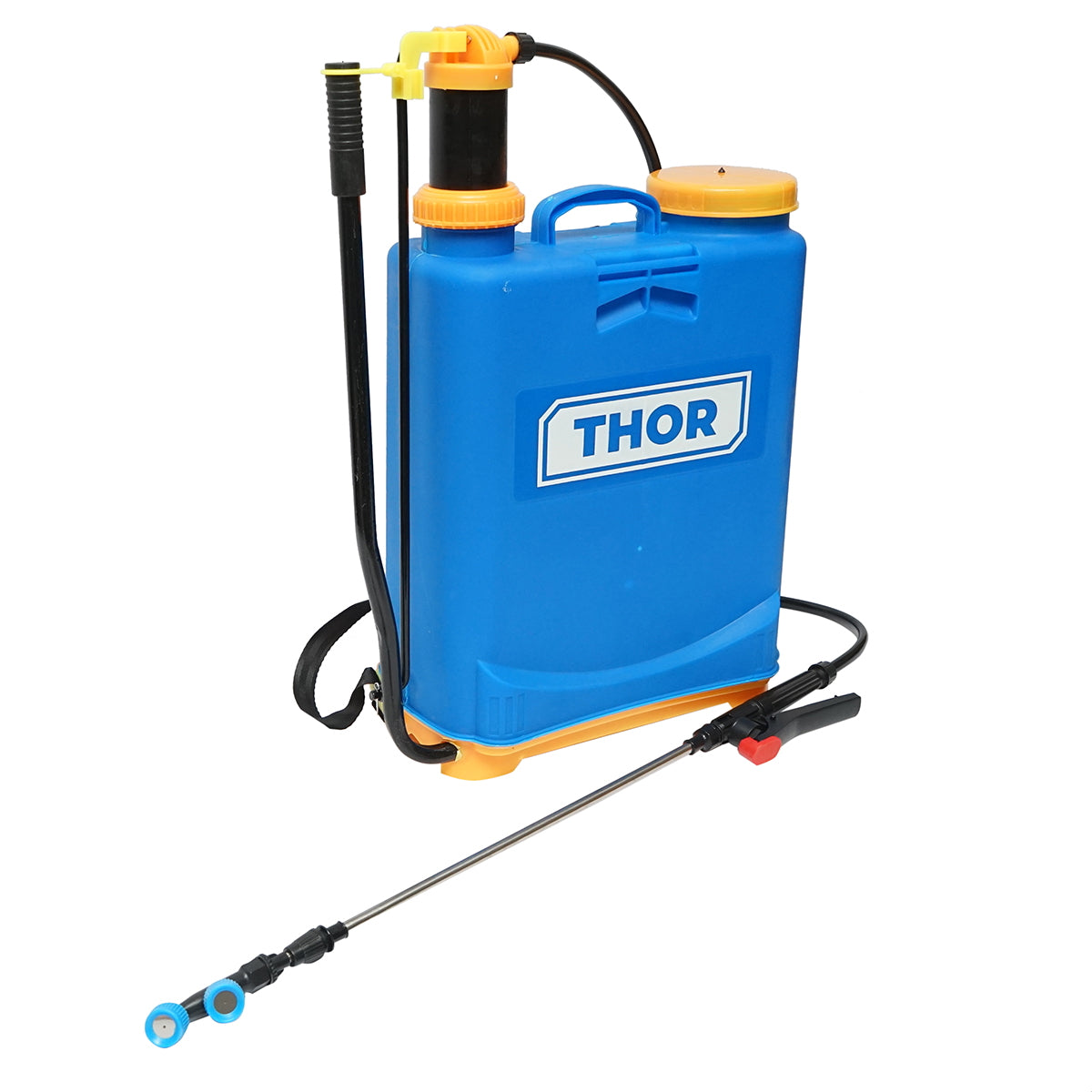 Vermorel spraying pump, manual with 16L tank, 2 interchangeable nozzles THOR
