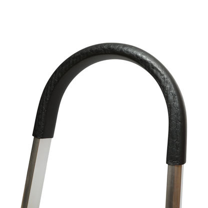 Foldable aluminum ladder, 4 anti-slip steps, height 143cm, maximum load 150Kg Crownman