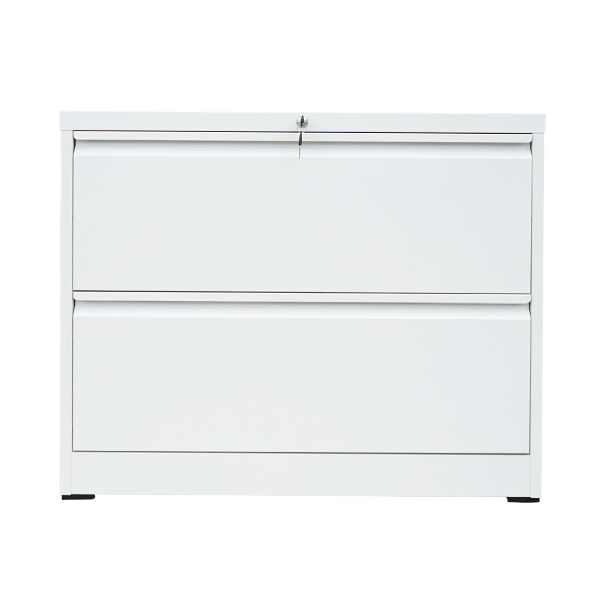 Classifier, metal filing cabinet with 2 drawers 740X462X620mm, RAL7035 Breckner Germany