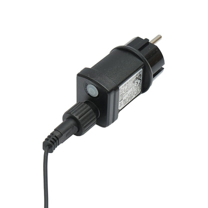 Outdoor LED lighting system 12 sockets, 6m cable, 220V IP44 Breckner Germany