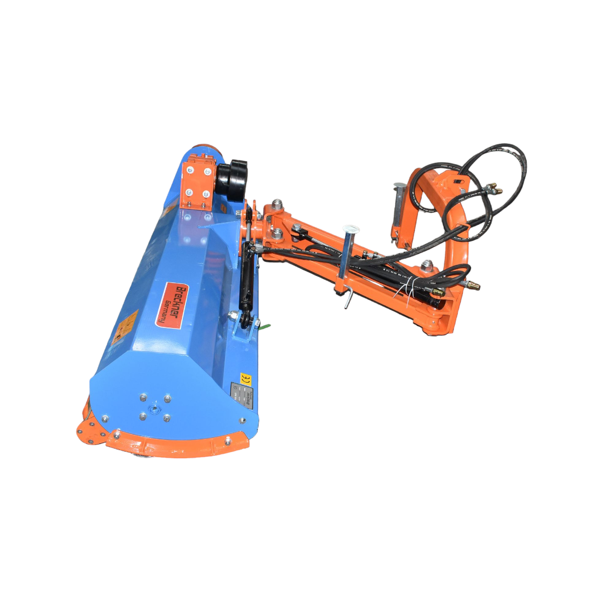 Vegetable waste shredders AGL165 with hydraulic arm, 165cm working width Breckner Germany