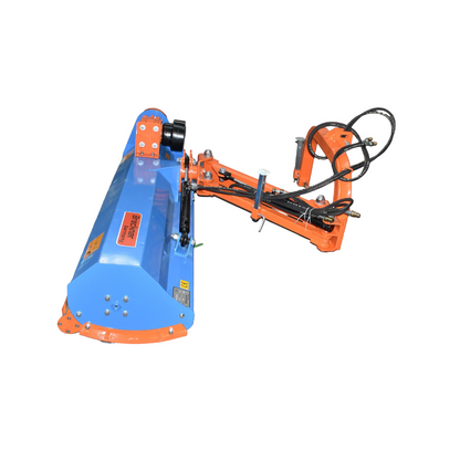 Vegetable waste shredders AGL165 with hydraulic arm, 165cm working width Breckner Germany