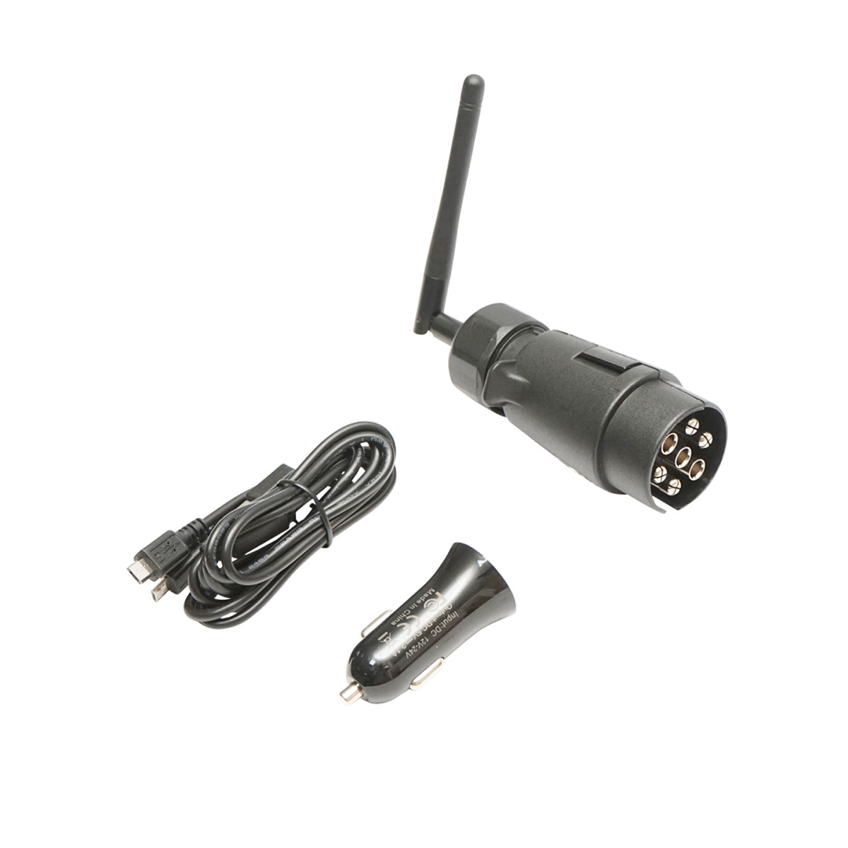 LED trailer light set 12-24V with magnet and wireless control Breckner Germany