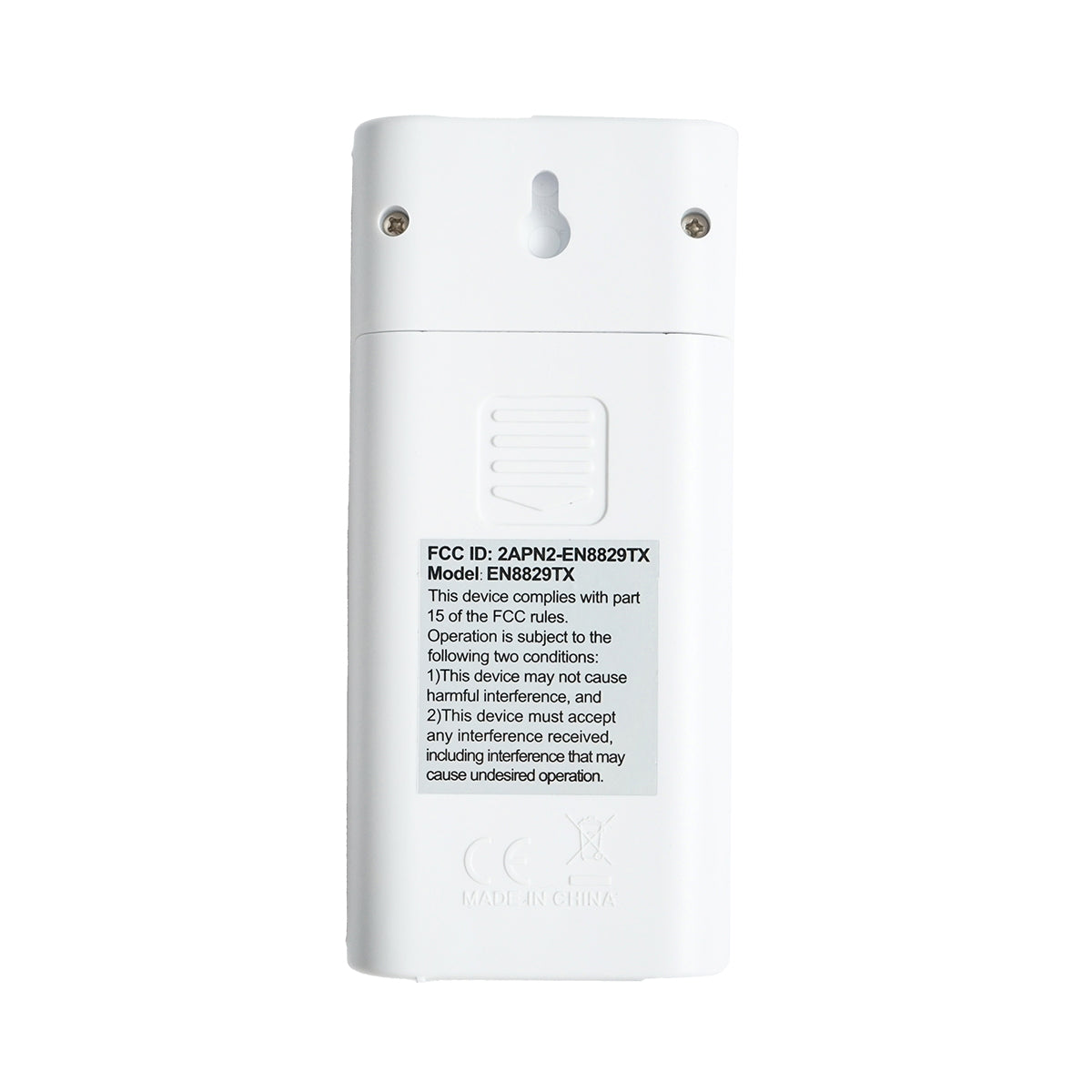 Wireless indoor and outdoor digital thermometer and hygrometer