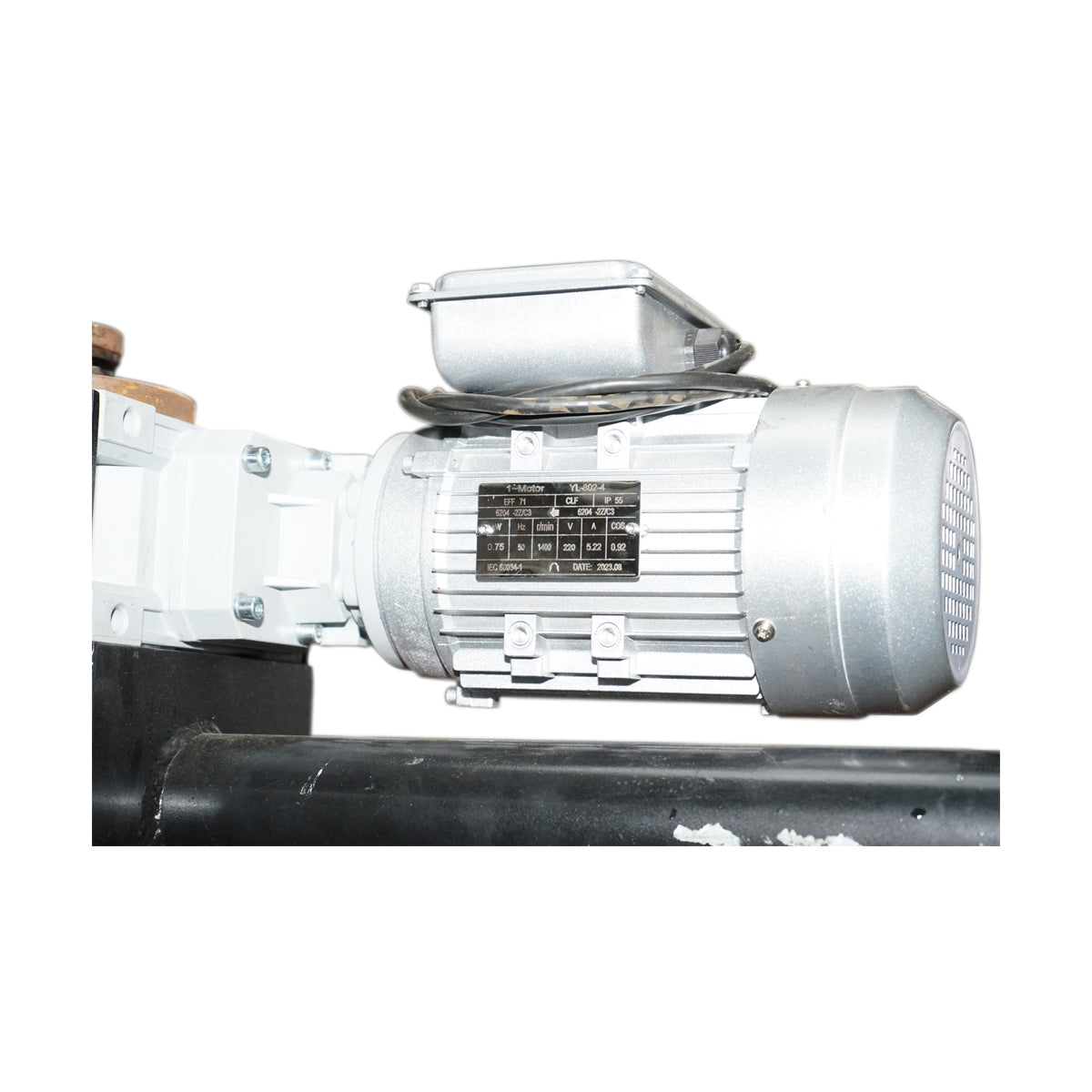 Electric baler wrapping machine 1220x805mm with a 0.7KW, 230V motor