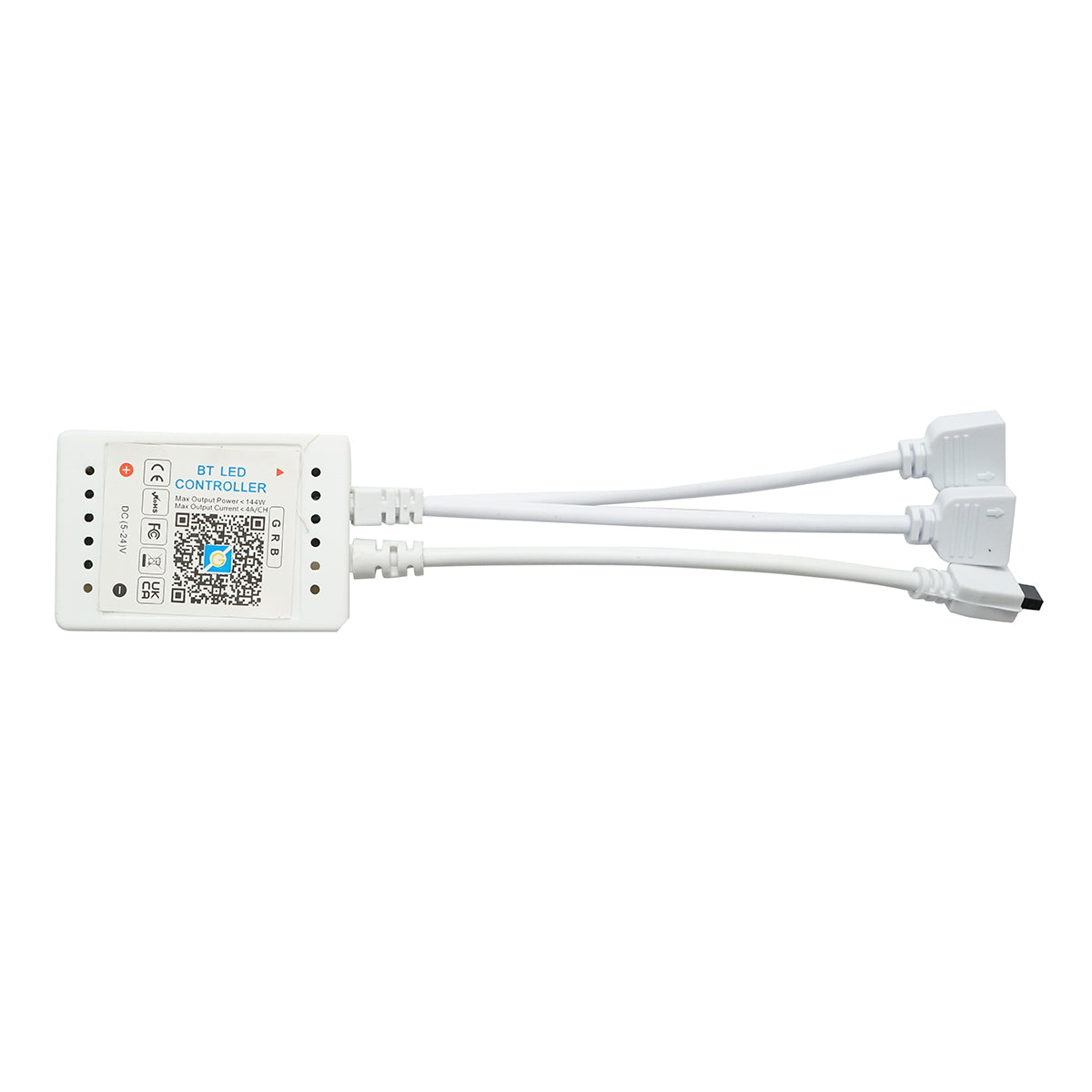 Smart LED strip 2x10m, 12V with remote control, voice control, bluetooth, USB application, 20m RGB Breckner Germany