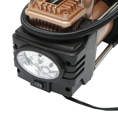 12V 180W air compressor for inflating tires, 150PSI, 45l/min, 3m cable for car cigarette lighter Breckner Germany