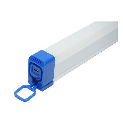 90W LED lamp, 6500K with magnetic attachment and rechargeable battery 2400mAh 520x23x38mm IP20 Breckner Germany