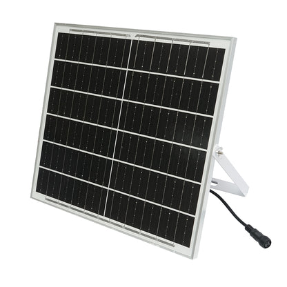 150W LED Projector with 25W monocrystalline solar panel, remote control, and included battery Breckner Germany