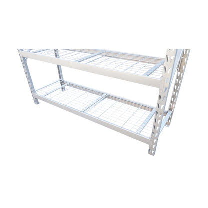 Heavy duty metal shelf with 4 shelves 1960x610x1830mm