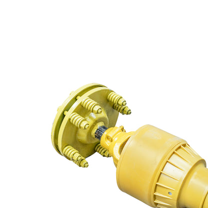 Clutch shaft 1000 mm T5 cross 30.2x80 1 3/8 Z=6