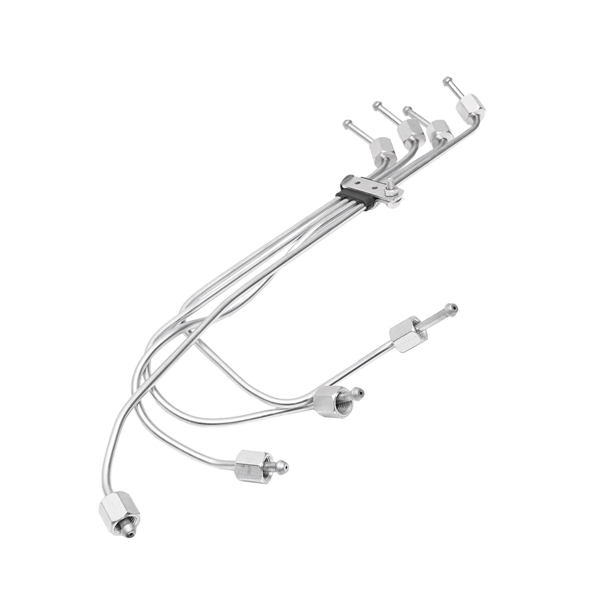 Complete injector pipe set with fixing clamp UTB U-650