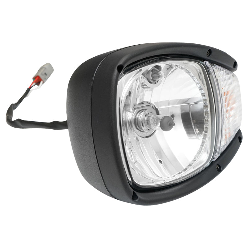 Set of headlights with right and left signaling 12V Breckner Germany