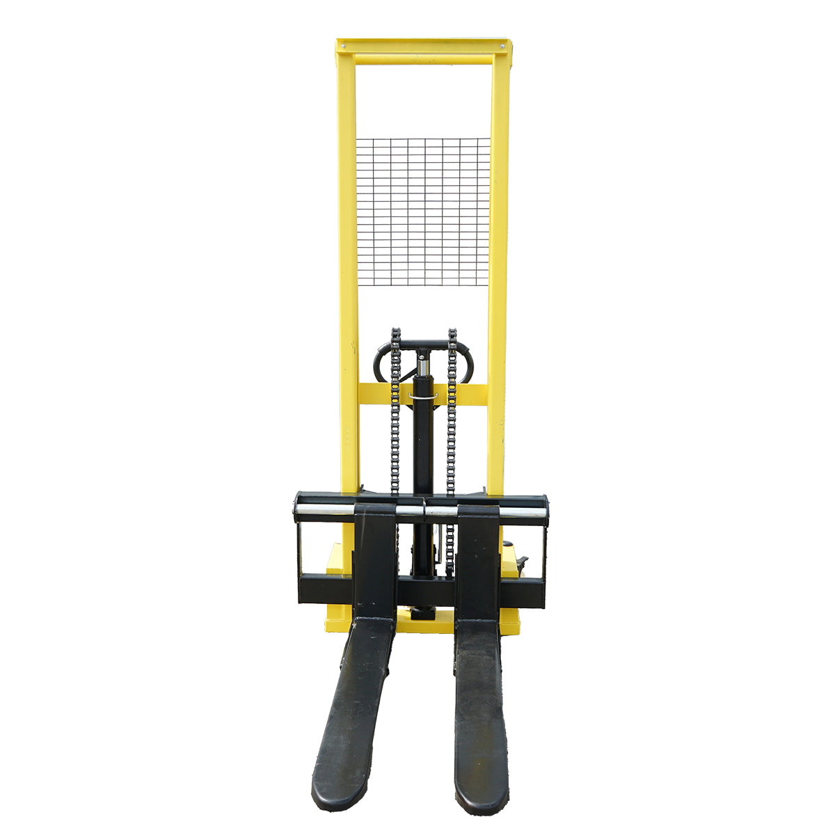 Manual pallet truck with a maximum load of 1.5T and a maximum height of 1.6m