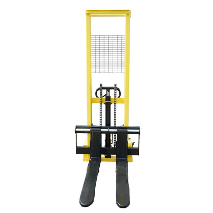 Manual pallet truck with a maximum load of 1.5T and a maximum height of 1.6m