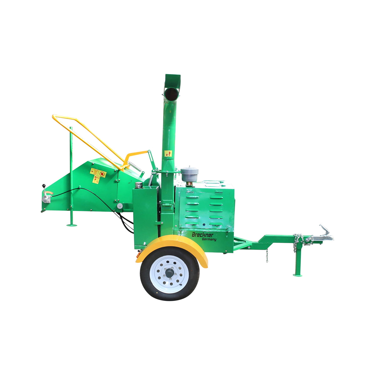 Branch shredder 22HP tractorable wood diameter 150mm hopper 200x200mm Breckner Germany