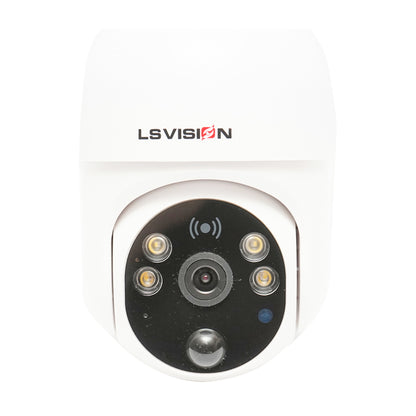 4G surveillance camera with SIM card slot, rotating with a 3.5W solar panel, PTZ, 4G 1080P HD