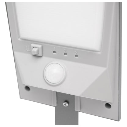 LED solar lamp 2W, 6500K, IP44 with motion sensor, solar panel and battery Breckner Germany