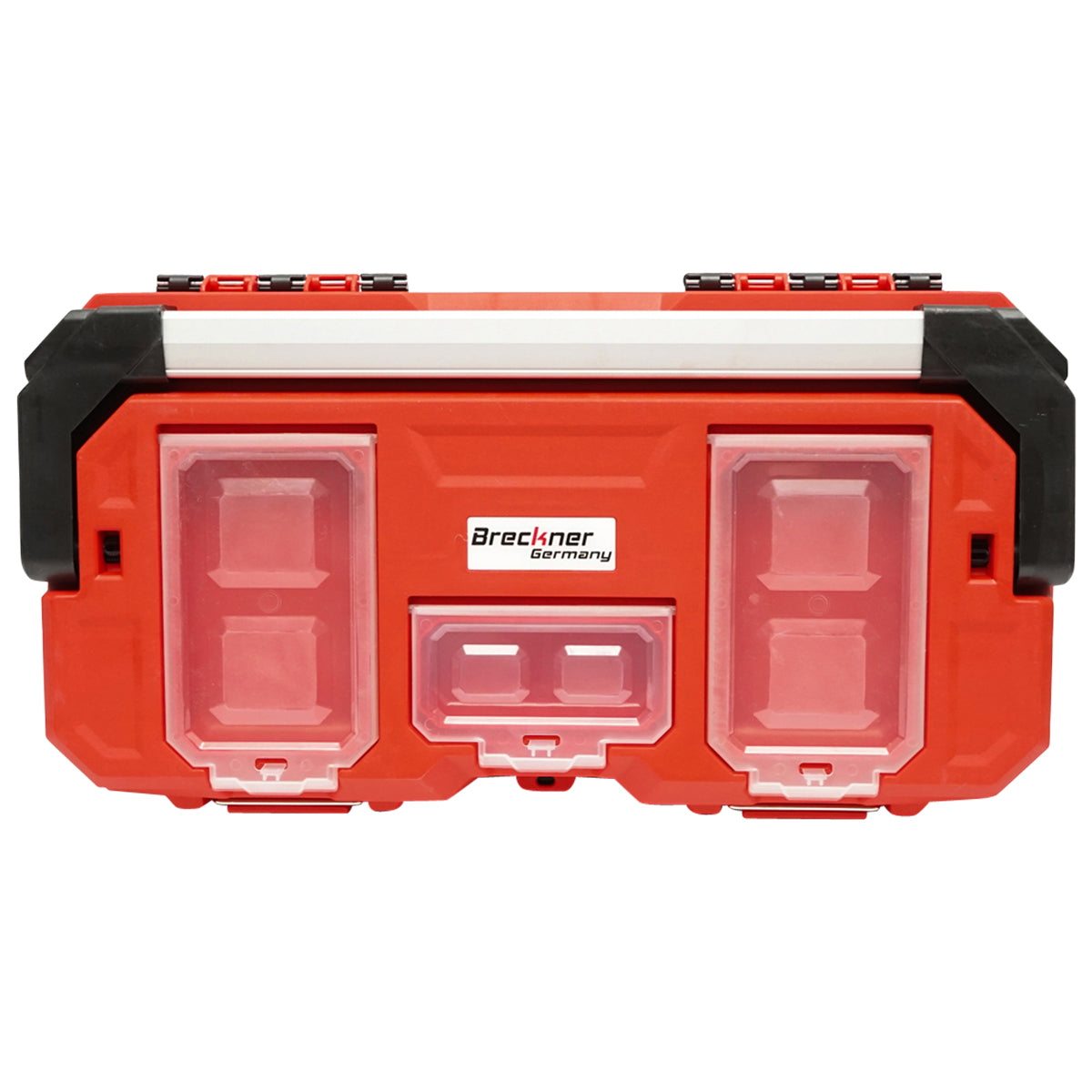 Professional tool box with aluminum handle 560x300x277mm Breckner Germany