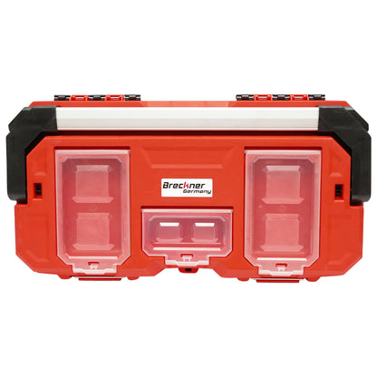 Professional tool box with aluminum handle 560x300x277mm Breckner Germany