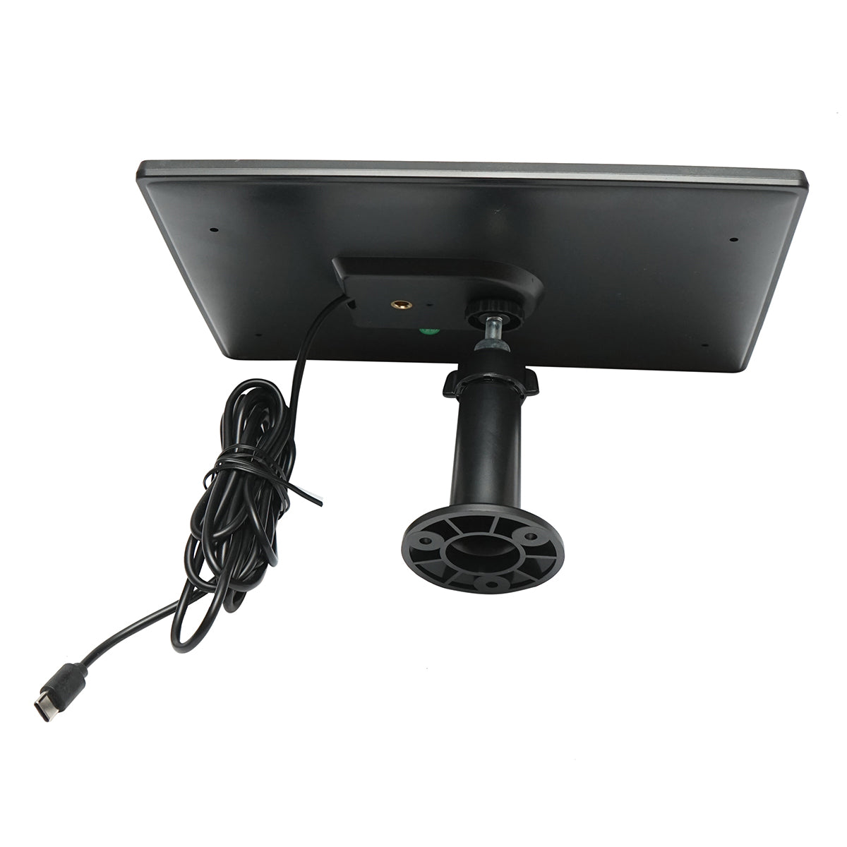 Dual lens 4 MP surveillance camera, 4G SIM card, 2.4 GHz WIFI with 7.6W solar panel, fast charging 18650 battery, 360-degree rotatable PTZ with motion sensor, human detection PIR, alarm, night vision, and iCSee application