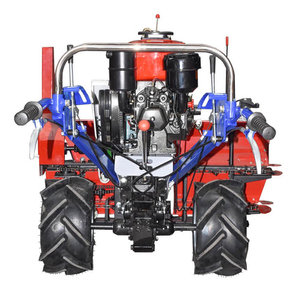 Diesel tiller 6HP with combined mower working width of 1000mm Baisan