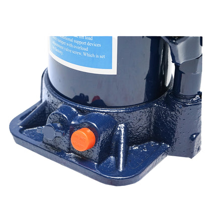 12-ton piston type hydraulic jack with valve 210mm
